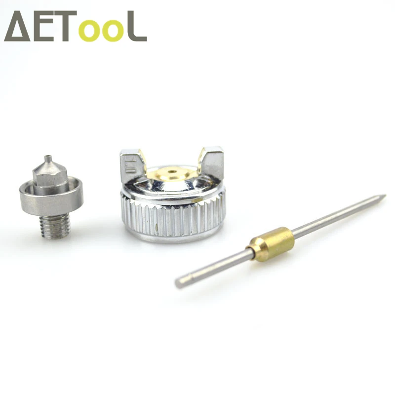 AETool H-2000 Professional HLVP Paint Sprayers Nozzle Needle, 0.8/1.0mm Mini Air Paint Spray Gun Nozzle Aerografo Needle Cap Gun
AETool H-2000 Professional HLVP Paint Sprayers Nozzle Needle, 0.8/1.0mm Mini Air Paint Spray Gun Nozzle Aerografo Needle Cap Gun