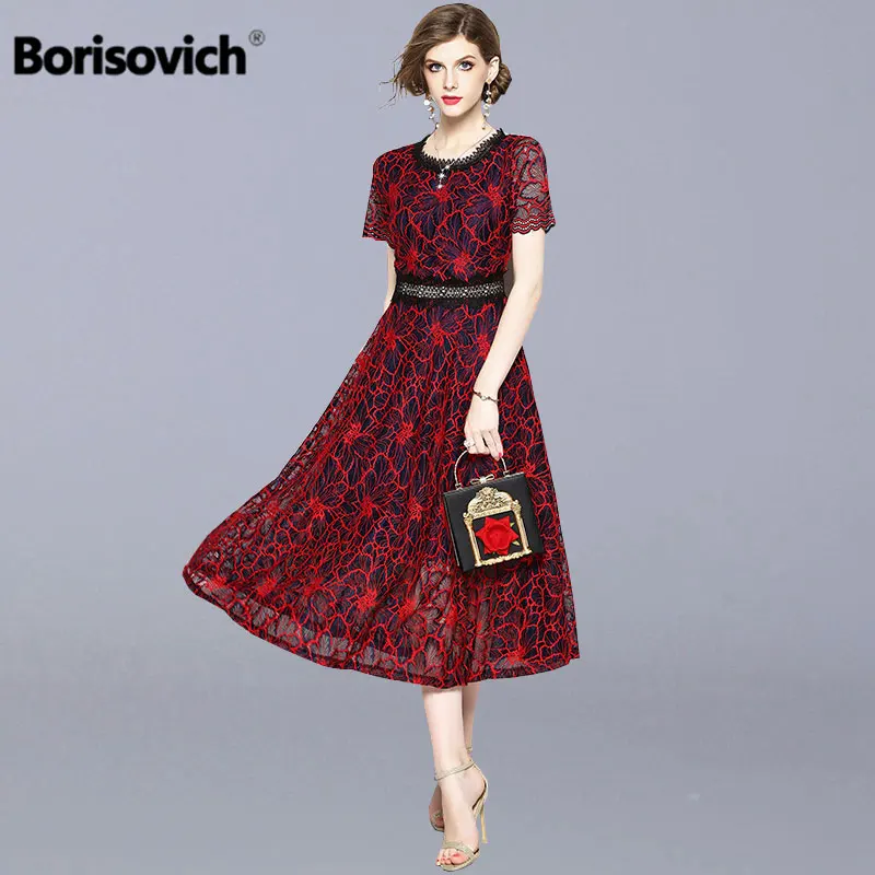 Borisovich New Arrival 2018 Summer Fashion England Style Hollow Out Lace Elegant Slim Women Evening Party Long Dresses M515
Borisovich New Arrival 2018 Summer Fashion England Style Hollow Out Lace Elegant Slim Women Evening Party Long Dresses M515