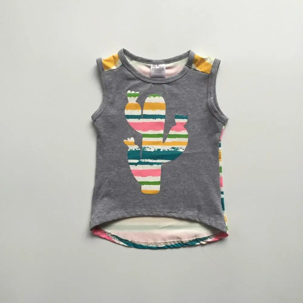 new arrivals baby girls top clothes summer waistcoat with colored striped cactus baby children boutique clothing
new arrivals baby girls top clothes summer waistcoat with colored striped cactus baby children boutique clothing