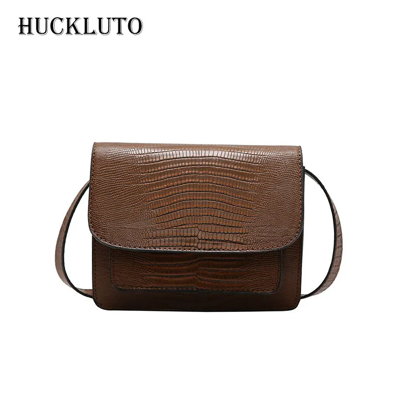HuckLuto Brand 2019 New Limited Time Discount Korean Fashion Casual Lizard Texture Vintage Messenger Leather Female Shoulder Bag
HuckLuto Brand 2019 New Limited Time Discount Korean Fashion Casual Lizard Texture Vintage Messenger Leather Female Shoulder Bag