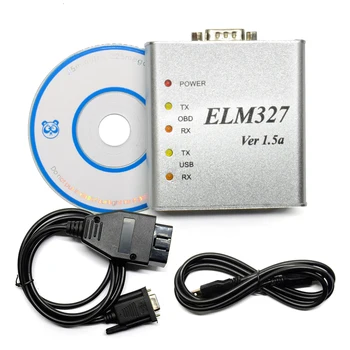 ELM327 Metal Aluminum OBD2 Auto Diagnostic Tool ELM 327 USB Metal Interface Code Reader Scanner V1.5/V1.5a
ELM327 Metal Aluminum OBD2 Auto Diagnostic Tool ELM 327 USB Metal Interface Code Reader Scanner V1.5/V1.5a