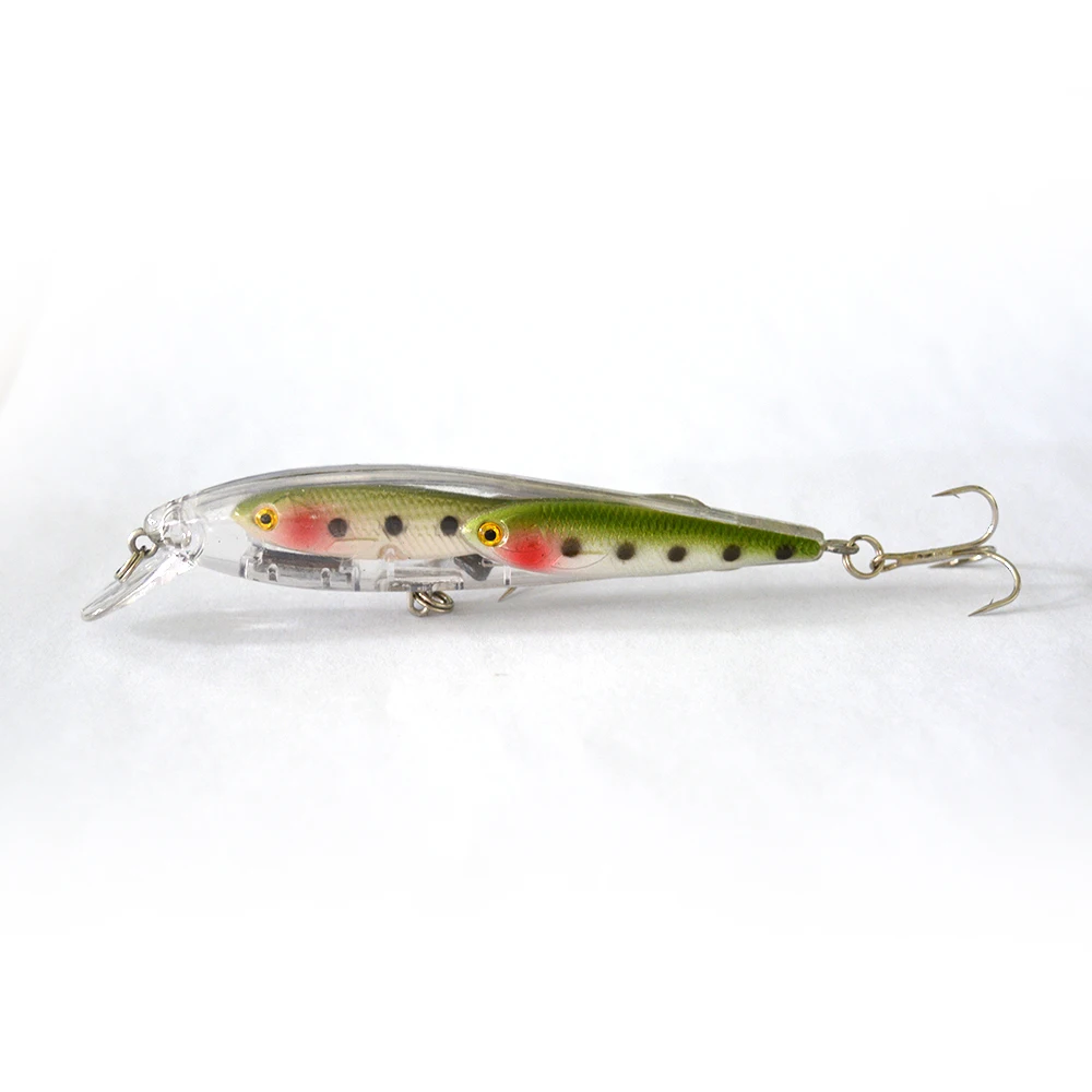 10g Minnow fishing lures hard bait 120mm Artificial crankbait lure 2 little fish model fishing lure
10g Minnow fishing lures hard bait 120mm Artificial crankbait lure 2 little fish model fishing lure
