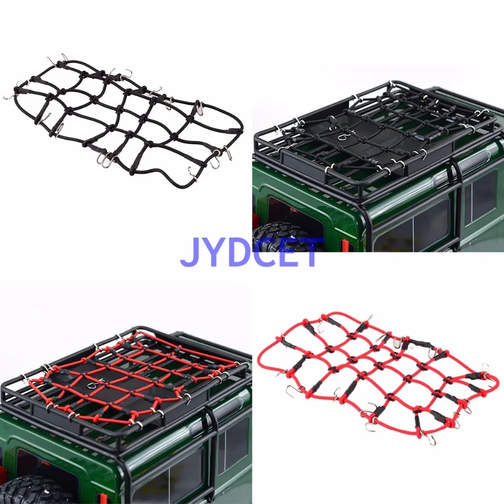 TRX4NR Elastic Luggage Net W/Hook For 1/10th SCX10 D90 TRX4 RC Truck Roof Rack Crawler
TRX4NR Elastic Luggage Net W/Hook For 1/10th SCX10 D90 TRX4 RC Truck Roof Rack Crawler