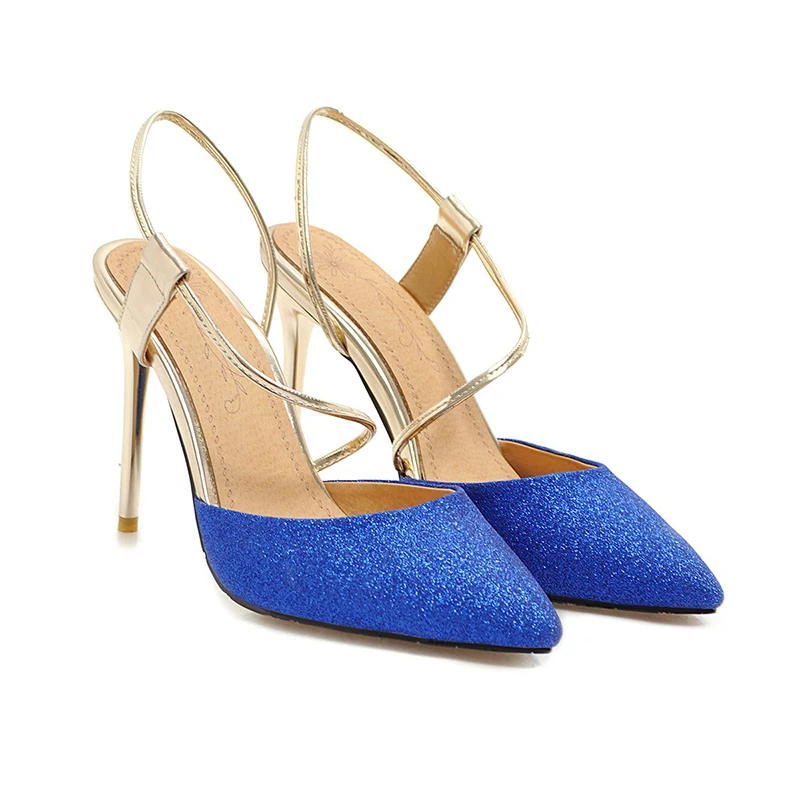 YANSHENGXIN Shiny Slingback Slip-On Women's Pointed Toe High Heels Woman Party Scarpin Stiletto Bridal Shoes Zapatos De Mujer
YANSHENGXIN Shiny Slingback Slip-On Women's Pointed Toe High Heels Woman Party Scarpin Stiletto Bridal Shoes Zapatos De Mujer