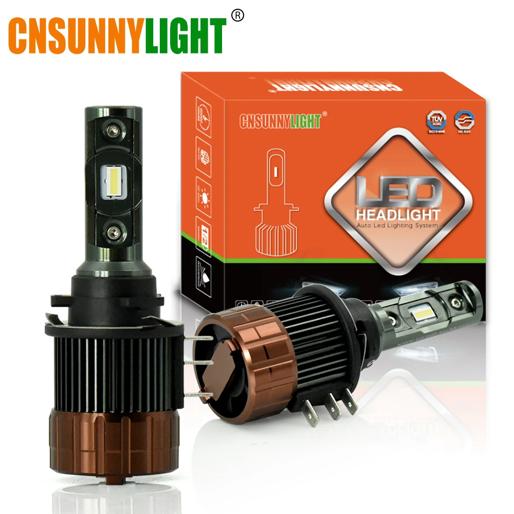 CNSUNNYLIGHT H15 Canbus LED Headlight Car Bulbs 12000Lm 6000K White High Beam With DRLs Mode Light Plug and Play For Mazda 6 CX5
CNSUNNYLIGHT H15 Canbus LED Headlight Car Bulbs 12000Lm 6000K White High Beam With DRLs Mode Light Plug and Play For Mazda 6 CX5