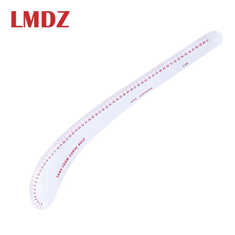 LMDZ Plastic Transparent French Curve Ruler SplIne Sewing Patchwork Feet Tailor Sewing Square Yardstick Cloth Cutting Rulers
LMDZ Plastic Transparent French Curve Ruler SplIne Sewing Patchwork Feet Tailor Sewing Square Yardstick Cloth Cutting Rulers