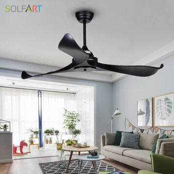 SOLFART ceiling fan dining fan blade plastic modern room fan ceiling fan with remote control safe and mute Black leaves slf9103
SOLFART ceiling fan dining fan blade plastic modern room fan ceiling fan with remote control safe and mute Black leaves slf9103
