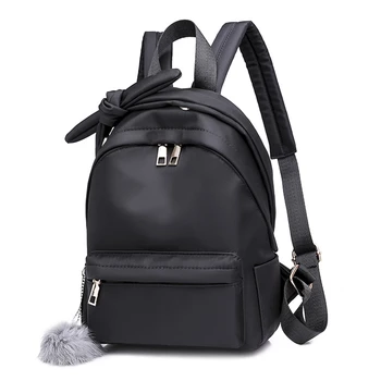 School Backpack Waterproof Simple Polyester Hairball Female Shoulder Bag Outdoor Women'S Bag Solid Pink Fashion Travel Classro
School Backpack Waterproof Simple Polyester Hairball Female Shoulder Bag Outdoor Women'S Bag Solid Pink Fashion Travel Classro