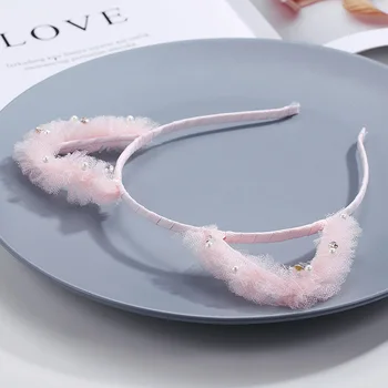 CHIMERA Children Cat Ears Hairbands Pink Cute Novelty Ears Headbands Lace Hair Hoops Headwear Girls Kids Hair Accessories
CHIMERA Children Cat Ears Hairbands Pink Cute Novelty Ears Headbands Lace Hair Hoops Headwear Girls Kids Hair Accessories