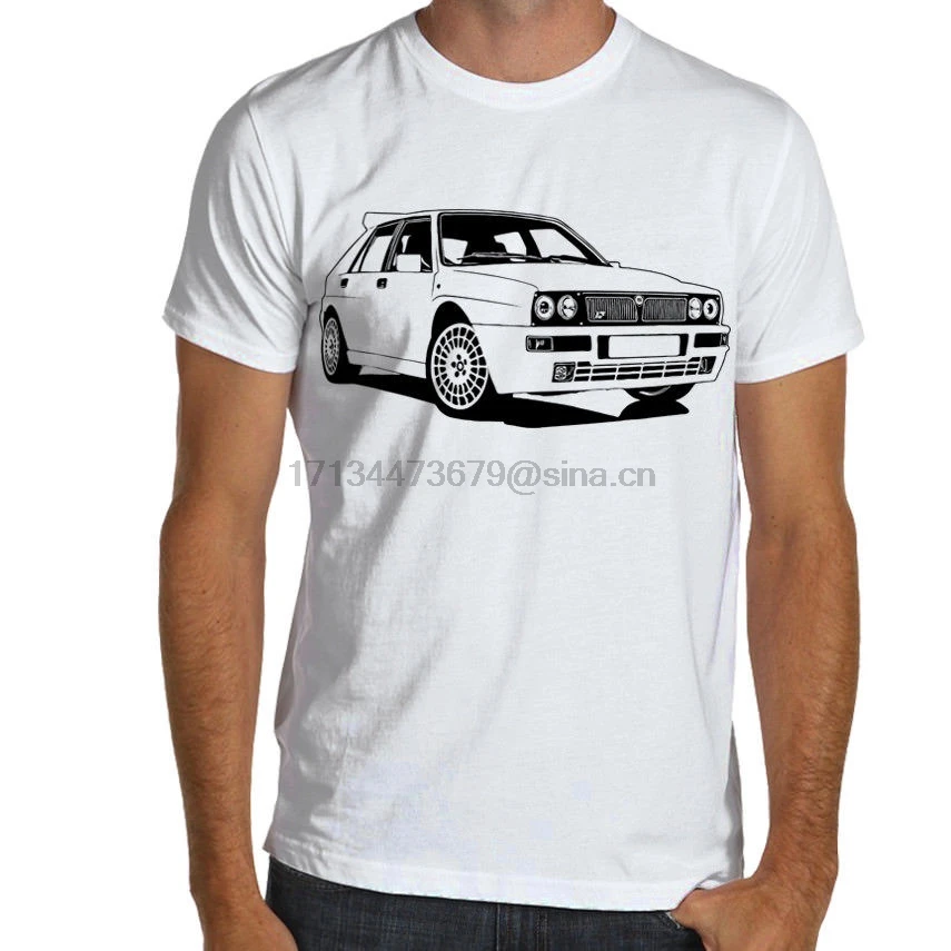 Lancia Delta Hf 16V Integrale Evo 2 Soft Cotton Multi Colors Rally Wrc Hot Sale Fashion High Quality Personality Design Shirts |