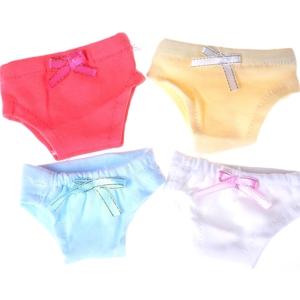 TOYZHIJIA New 2Pcs/Lot For Dolls Underpant For Barbie Doll Color Random Underwear Briefs Dolls Knickers
TOYZHIJIA New 2Pcs/Lot For Dolls Underpant For Barbie Doll Color Random Underwear Briefs Dolls Knickers