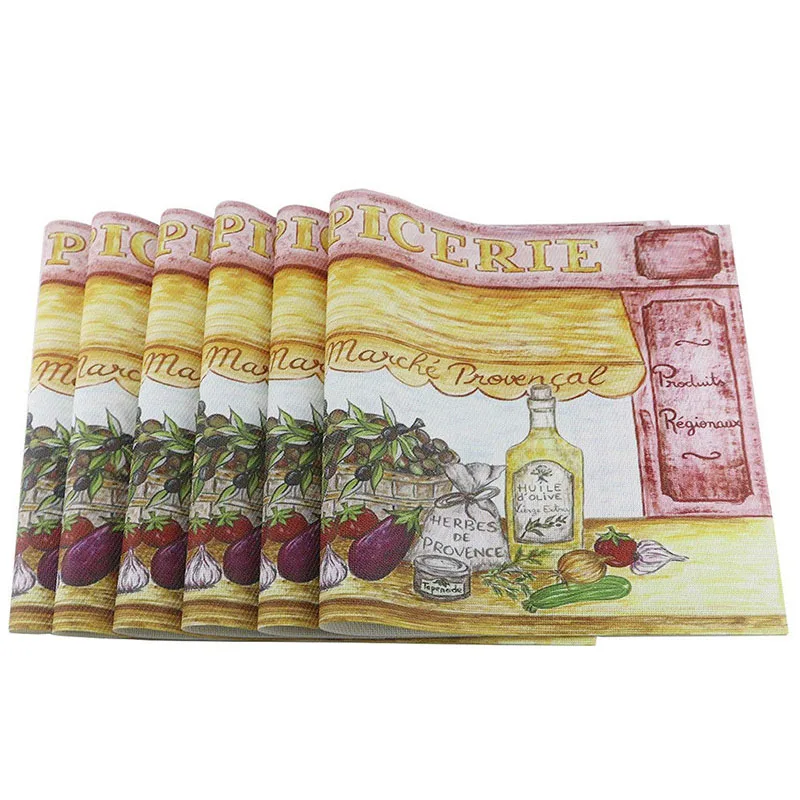 4Pcs/lot Luxury Dinner Placemats PVC Place Table Mats Best Tableware Dinnerware Kitchen Placemat Heat Insulatio Table Pads Tools
4Pcs/lot Luxury Dinner Placemats PVC Place Table Mats Best Tableware Dinnerware Kitchen Placemat Heat Insulatio Table Pads Tools