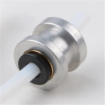 SWMAKER Reprap 3D printer Titan Extruder Groove Mount Bowden Adaptor - 1.75mm/3mm Filament (4mm/6mm OD Tubing)
SWMAKER Reprap 3D printer Titan Extruder Groove Mount Bowden Adaptor - 1.75mm/3mm Filament (4mm/6mm OD Tubing)