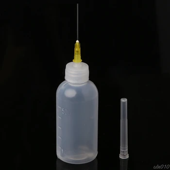 50ml Dispenser Bottle for Rosin Solder Soldering Liquid Flux with 1 Needle G08 Whosale&DropShip
50ml Dispenser Bottle for Rosin Solder Soldering Liquid Flux with 1 Needle G08 Whosale&DropShip