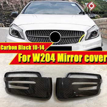 For Mercedes Benz W204 Wing Door Mirror Cover 2Pcs True Carbon Fiber 1:1 Replacement C-Class C180 C200 C250 C63 Style 2010-2014
For Mercedes Benz W204 Wing Door Mirror Cover 2Pcs True Carbon Fiber 1:1 Replacement C-Class C180 C200 C250 C63 Style 2010-2014