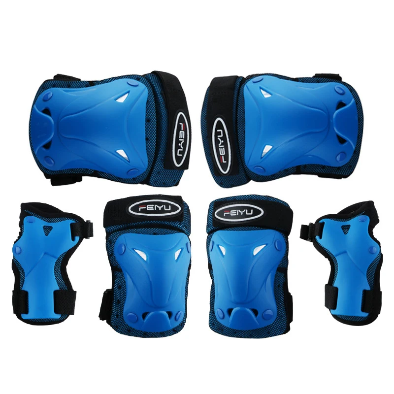 6PCS Elbow Support Knee Pad Wrist Guard Protector Gear Set for Kids Children Skating Roller Riding Cycling Skateboard | Спорт и