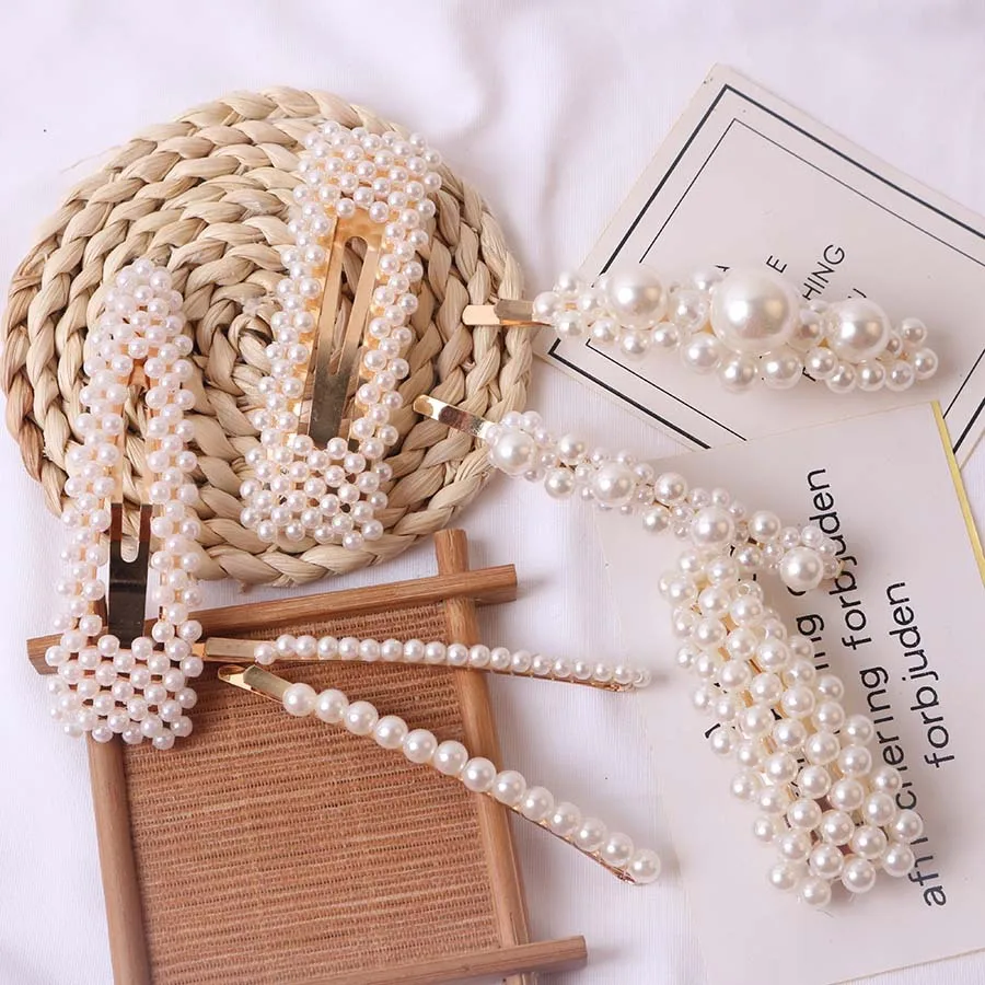 2019 Hot Sale Women Girls Pearl Hair Clips Elegant Korean Design Hairpin Headdress Accessories Beauty Styling Tools
2019 Hot Sale Women Girls Pearl Hair Clips Elegant Korean Design Hairpin Headdress Accessories Beauty Styling Tools