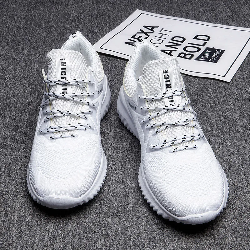 2019 New Sneakers Women Flyknit Men Running Shoes Sport outdoor Breathable Unisex Trainers Basket Hombre Zapatillas big size 47
2019 New Sneakers Women Flyknit Men Running Shoes Sport outdoor Breathable Unisex Trainers Basket Hombre Zapatillas big size 47