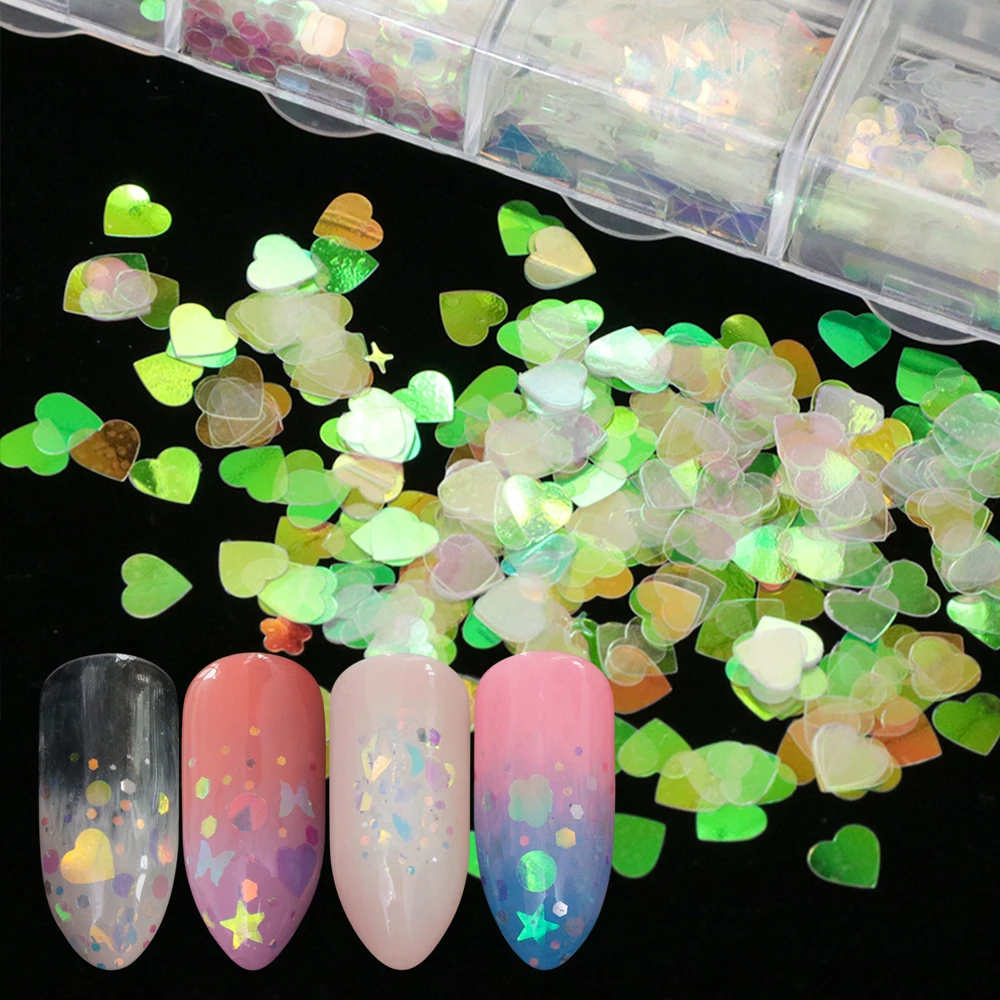 1 Set Holographic Shape Nail Glitter Sequins Mix Design Star Moon DIY Paillette Polish Flakes Decorations Manicure Tips Kit LAHW
1 Set Holographic Shape Nail Glitter Sequins Mix Design Star Moon DIY Paillette Polish Flakes Decorations Manicure Tips Kit LAHW