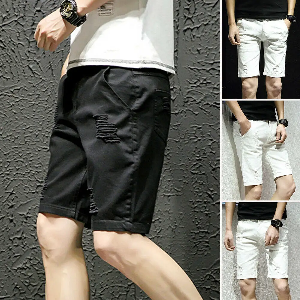 2019 hot sale solid casual pocket Men's summer Slim Short Jeans Stretch Skinny Pants Denim Shorts Hole Trousers dropship
2019 hot sale solid casual pocket Men's summer Slim Short Jeans Stretch Skinny Pants Denim Shorts Hole Trousers dropship