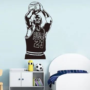 Basketball The Shoot 23 Michael Jordan Wallpaper Home Decoration Wall Sticker For Living Room Kids Room Decoration Murals Poster
Basketball The Shoot 23 Michael Jordan Wallpaper Home Decoration Wall Sticker For Living Room Kids Room Decoration Murals Poster