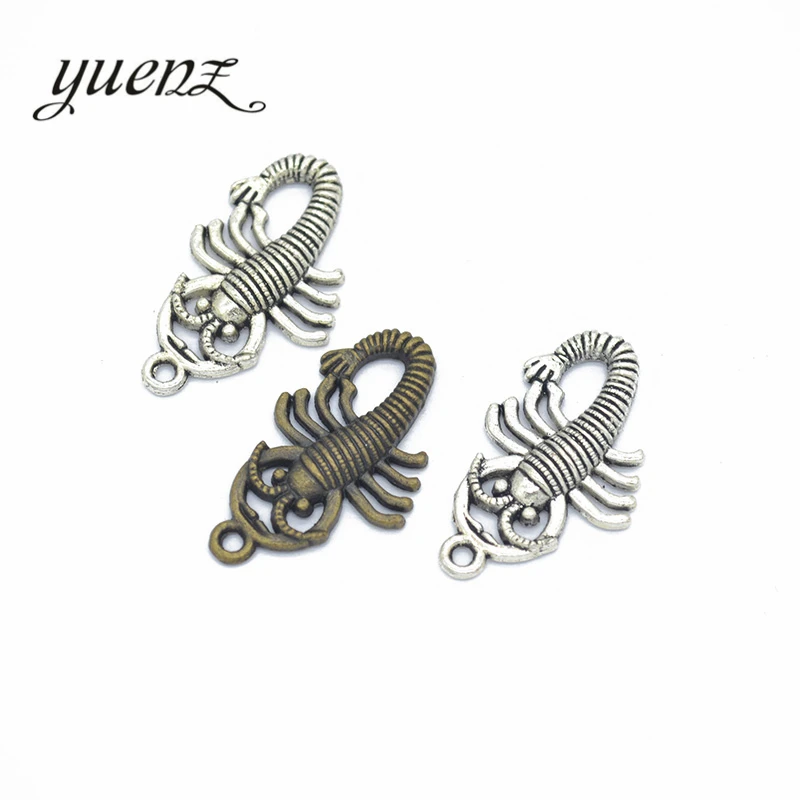 YuenZ 10 pcs 2 color Antique Sliver animal shrimp Charm fit for Bracelets Necklace DIY Metal Jewelry 29*18mm D743
YuenZ 10 pcs 2 color Antique Sliver animal shrimp Charm fit for Bracelets Necklace DIY Metal Jewelry 29*18mm D743