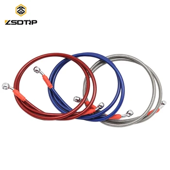 ZSDTRP 80/100/120/140cm Motorcycle Dirt Bike Braided Steel Hydraulic Reinforce Brake line Clutch Oil Hose Tube
ZSDTRP 80/100/120/140cm Motorcycle Dirt Bike Braided Steel Hydraulic Reinforce Brake line Clutch Oil Hose Tube