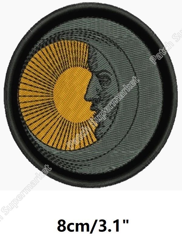 Eclipse sun moon embroidered patches occult zodiac astrology esoteric Rahu Ketu Souvenir Embroidered Clothing Iron On Badge
Eclipse sun moon embroidered patches occult zodiac astrology esoteric Rahu Ketu Souvenir Embroidered Clothing Iron On Badge