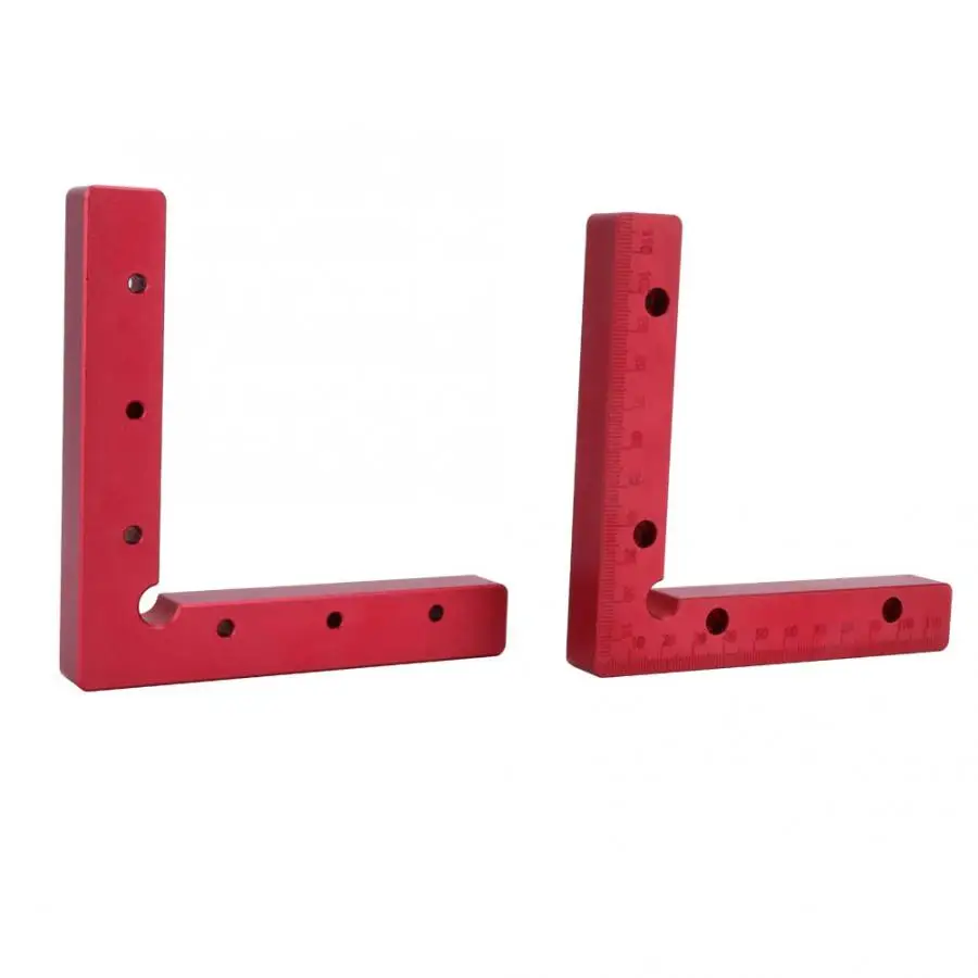 Aluminum Alloy 90 Degree Positioning Clamp Woodworking Carpenter Right Angle Square Ruler Wear-resistant Rust-proof
Aluminum Alloy 90 Degree Positioning Clamp Woodworking Carpenter Right Angle Square Ruler Wear-resistant Rust-proof