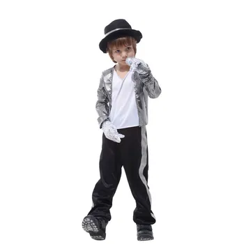2019 new cosplay Halloween masquerade party prince performance Michael Jackson stage performance Michael costume show set
2019 new cosplay Halloween masquerade party prince performance Michael Jackson stage performance Michael costume show set