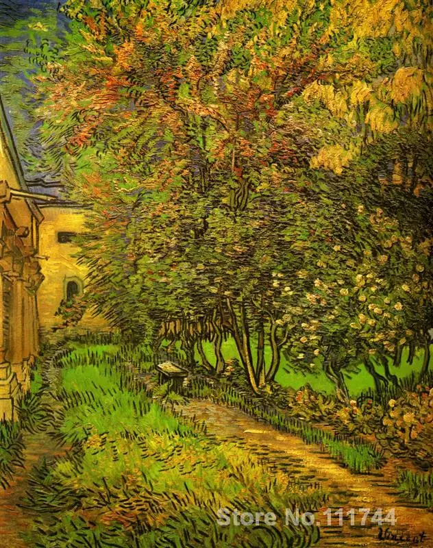 Christmas Gift The Garden of Saint Paul Hospital by Vincent Van Gogh oil painting reproduction High quality Handmade
Christmas Gift The Garden of Saint Paul Hospital by Vincent Van Gogh oil painting reproduction High quality Handmade