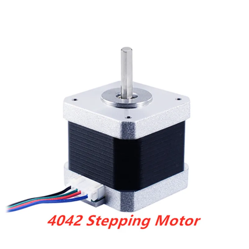 4042 Stepper Motor Nema Hybrid 42 Stepping Motor 0.4N*M 0.9A Degree Nema 2 Phase For DIY 3D Printer CNC Cutter Reprap Project
4042 Stepper Motor Nema Hybrid 42 Stepping Motor 0.4N*M 0.9A Degree Nema 2 Phase For DIY 3D Printer CNC Cutter Reprap Project