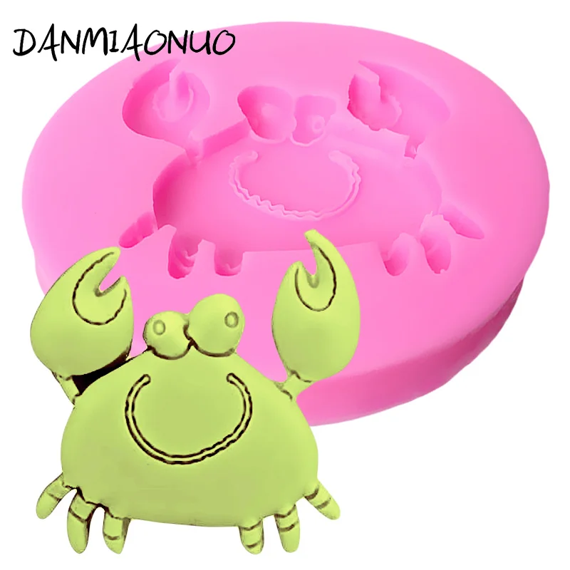 DANMIAONUO Food Grade Crab Chocolate Mold Silicone Decorations For Cakes Fondant Cutter Pastry Baking Form 3d Soap Molds A301071
DANMIAONUO Food Grade Crab Chocolate Mold Silicone Decorations For Cakes Fondant Cutter Pastry Baking Form 3d Soap Molds A301071