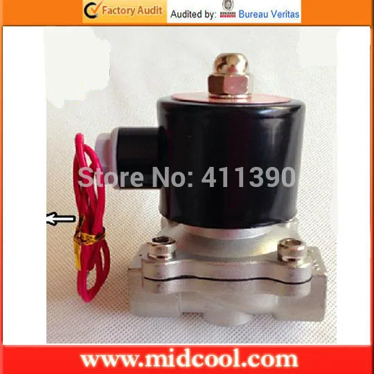 Food Class Silicon Gel Diaphragm Solenoid Valve 1/2'' Normally Closed 2 Way SS304 Water Diesel 2S160-15
Food Class Silicon Gel Diaphragm Solenoid Valve 1/2'' Normally Closed 2 Way SS304 Water Diesel 2S160-15