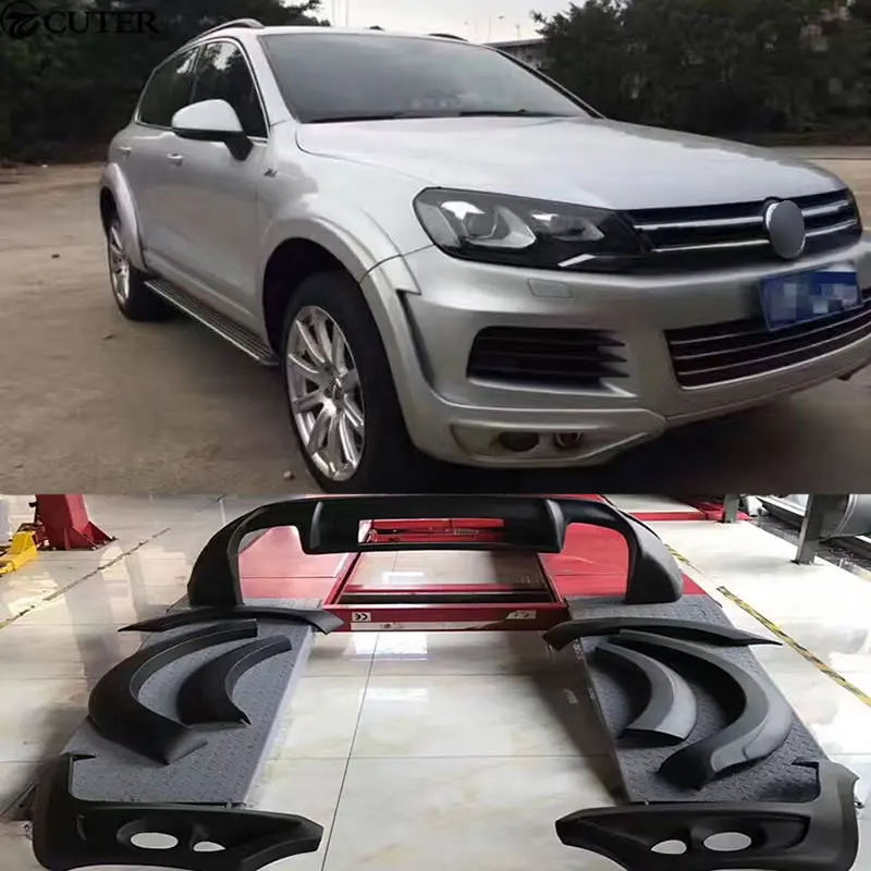 JE style Car body kit PU Wide body kit rear diffuser Spoiler Car wheel eyebrows for Volkswagen VW Touareg 11-13
JE style Car body kit PU Wide body kit rear diffuser Spoiler Car wheel eyebrows for Volkswagen VW Touareg 11-13