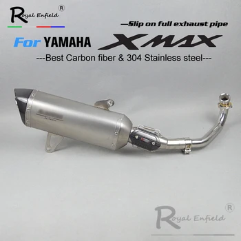 For yamaha x-max 250 300 400 Motorcycle Muffler Exhaust Escape slip-on full sysrem for yamaha xamx 250 300 400 with laser mark
For yamaha x-max 250 300 400 Motorcycle Muffler Exhaust Escape slip-on full sysrem for yamaha xamx 250 300 400 with laser mark