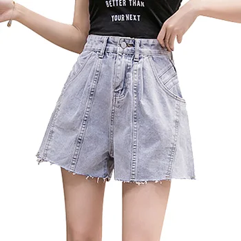 Women Denim Shorts High Waist Loose Breathable with Pockets for Summer Beach Party XRQ88
Women Denim Shorts High Waist Loose Breathable with Pockets for Summer Beach Party XRQ88