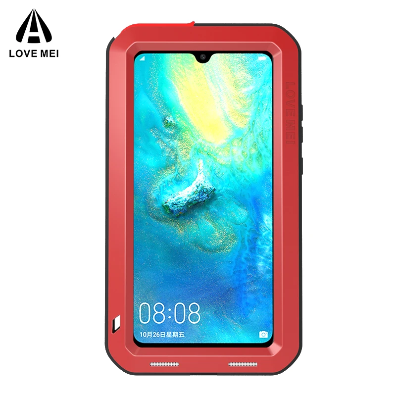Lovemei Full Coverage Shockproof Doom Armor Case For Huawei Mate 20 Cover Case silicone Heavy Duty Protection Metal Bumper
Lovemei Full Coverage Shockproof Doom Armor Case For Huawei Mate 20 Cover Case silicone Heavy Duty Protection Metal Bumper