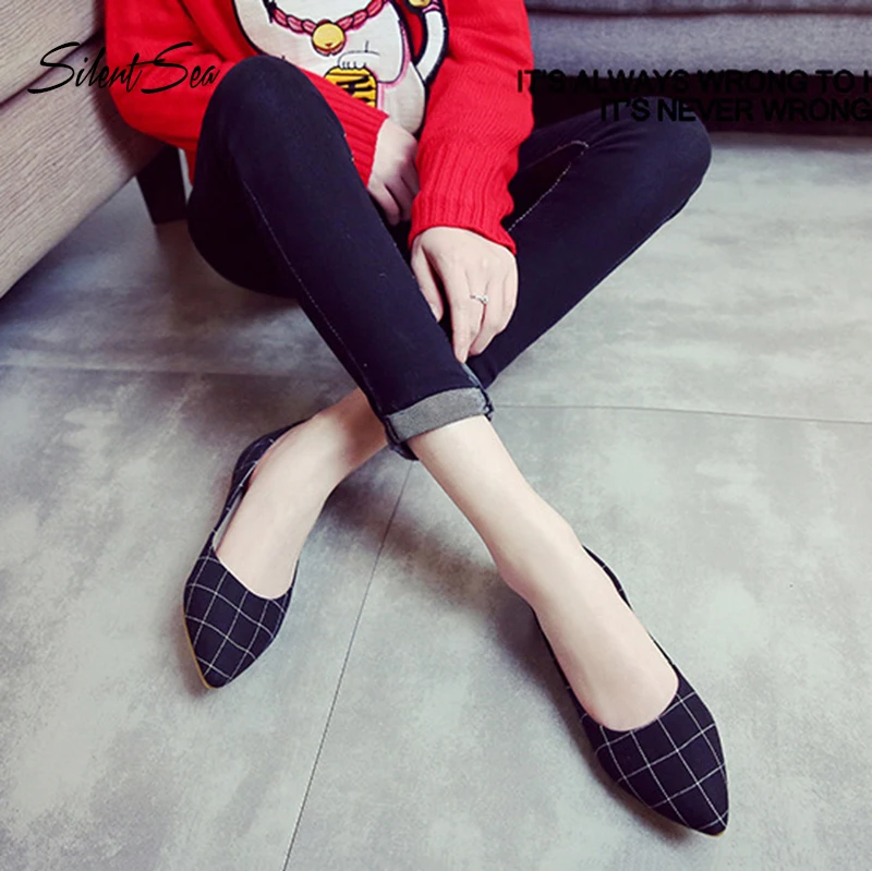 Silentsea All Seasons Women Flats Shoes Plaid Design Ballet Flats Women Flat Shoes Large Size 43 Casual Shoe Womens Loafe
Silentsea All Seasons Women Flats Shoes Plaid Design Ballet Flats Women Flat Shoes Large Size 43 Casual Shoe Womens Loafe
