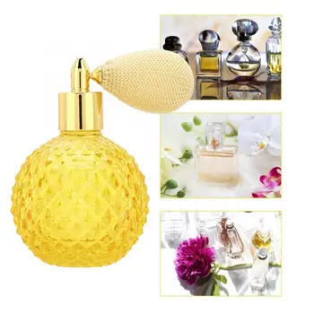 100ml Fashion Yellow Glass Perfume Bottle Retro Refillable Empty Spray Bottle Atomizer
100ml Fashion Yellow Glass Perfume Bottle Retro Refillable Empty Spray Bottle Atomizer