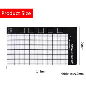Hand Tool Set Magnetic Working Pad Magnetic Screw Mat Memory Chart Work Pad Mobile Phone Repair Tools 145 x 90mm
Hand Tool Set Magnetic Working Pad Magnetic Screw Mat Memory Chart Work Pad Mobile Phone Repair Tools 145 x 90mm