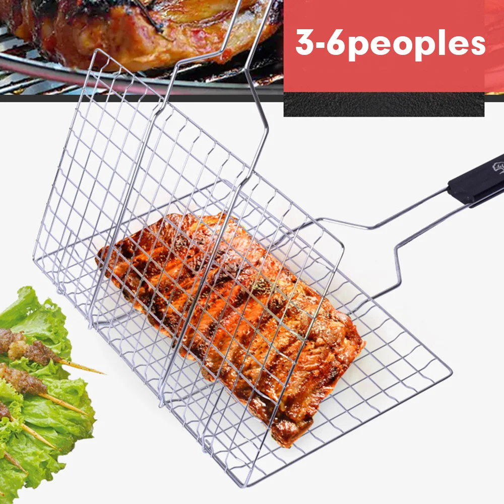 Non-stick BBQ Mesh Outdoor Camping Stainless Steel Grilling Folder Mats Meat Fish Vegetable BBQ Tool BBQ Accessories
Non-stick BBQ Mesh Outdoor Camping Stainless Steel Grilling Folder Mats Meat Fish Vegetable BBQ Tool BBQ Accessories