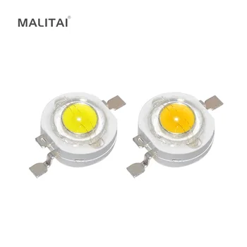 

10pcs Real Full Watt CREE 1W 3W High Power LED lamp Bulb Diodes SMD 110-120LM LEDs Chip For 3W - 18W Spot light Downlight