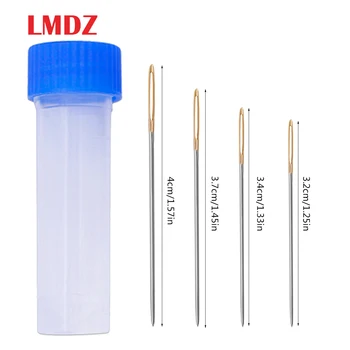 LMDZ 20Pcs/12PCS Gold Eye Embroidery Fabric Cross Stitch Needles Size 22# 24# 26# 28# Swing Needles with Bottle Needlework Tool
LMDZ 20Pcs/12PCS Gold Eye Embroidery Fabric Cross Stitch Needles Size 22# 24# 26# 28# Swing Needles with Bottle Needlework Tool