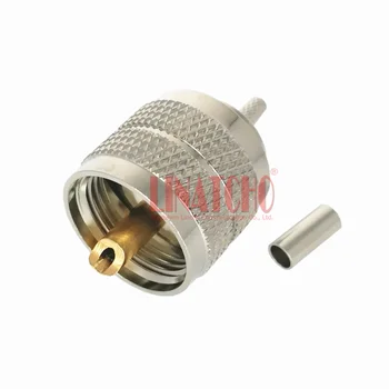10 pcs RG174 RG316 LMR100 coaxial cable RF PL259 RG174 UHF male straight connector
10 pcs RG174 RG316 LMR100 coaxial cable RF PL259 RG174 UHF male straight connector