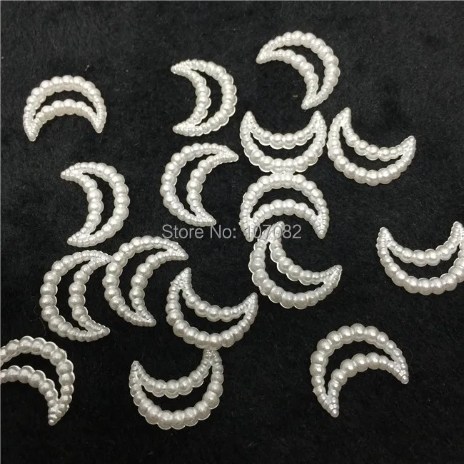100pcs 7x15mm White Moon Shape Confetti Pearl Diy Cabochons Flatbacks Resin Embellishments For Scrapbooking Cardmaking
100pcs 7x15mm White Moon Shape Confetti Pearl Diy Cabochons Flatbacks Resin Embellishments For Scrapbooking Cardmaking