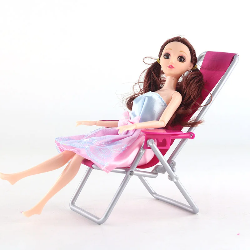 1 set Mini Furniture Accessories For 30cm Dolls Miniature Collapsible Deck Chair Furniture Dolls Accessories Toys for Girls
1 set Mini Furniture Accessories For 30cm Dolls Miniature Collapsible Deck Chair Furniture Dolls Accessories Toys for Girls
