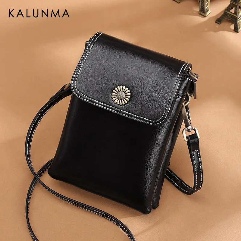 Fashion Little Bags for Women Oil Wax Leather Crossbody Bag Vintage Small Messenger Shoulder Bags for Girls Phone Bag Mini
Fashion Little Bags for Women Oil Wax Leather Crossbody Bag Vintage Small Messenger Shoulder Bags for Girls Phone Bag Mini