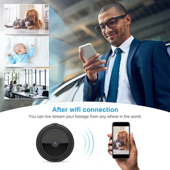 A11 Wifi IP Portable Mini Camera Full HD 1080P Secret Camera IR Night Vision Micro Camera Motion Detection Camera
A11 Wifi IP Portable Mini Camera Full HD 1080P Secret Camera IR Night Vision Micro Camera Motion Detection Camera