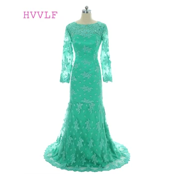 Green Evening Dresses 2019 Mermaid Scoop Long Sleeves Appliques Lace Women Long Evening Gown Prom Dresses Robe De Soiree
Green Evening Dresses 2019 Mermaid Scoop Long Sleeves Appliques Lace Women Long Evening Gown Prom Dresses Robe De Soiree